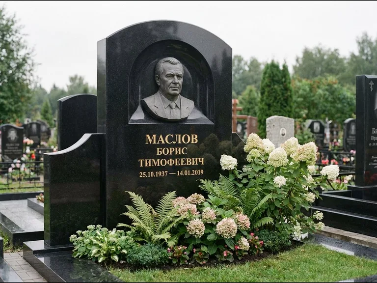 Памятник с барельефом — выполненная работа 11 в Красноярске