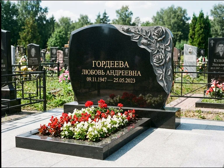 Памятник с барельефом — выполненная работа 16 в Красноярске