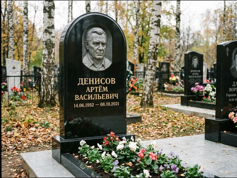 Памятник с барельефом — выполненная работа 17 в Красноярске