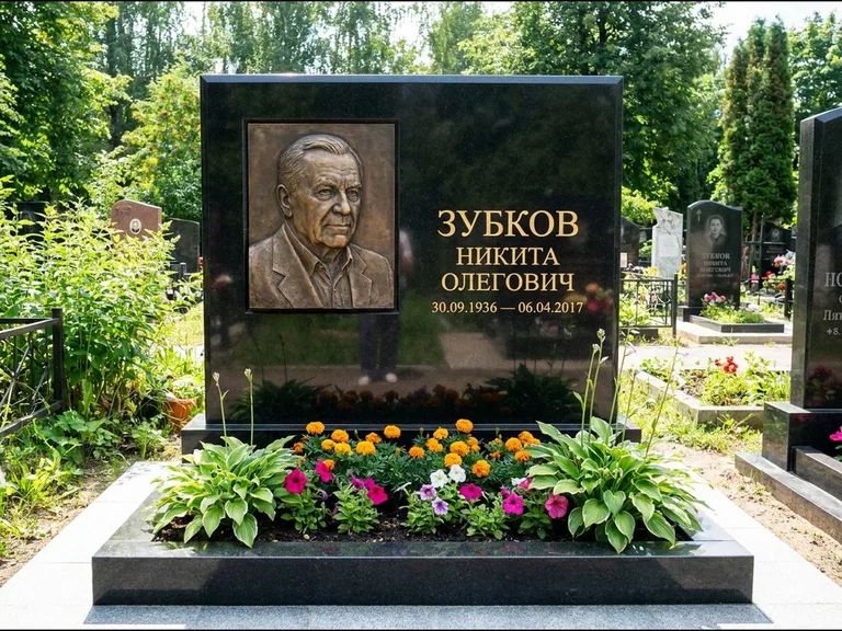 Памятник с барельефом — выполненная работа 19 в Красноярске