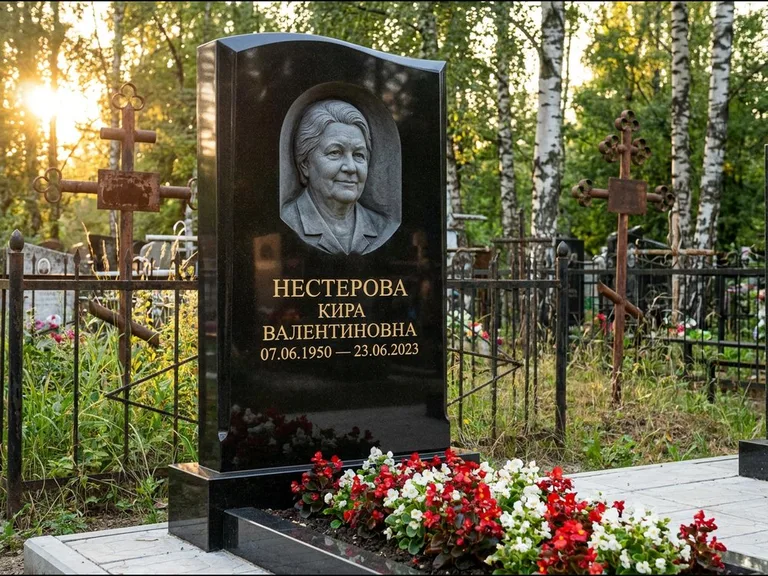 Памятник с барельефом — выполненная работа 24 в Красноярске
