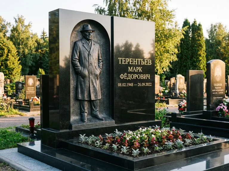 Памятник с барельефом — выполненная работа 29 в Красноярске