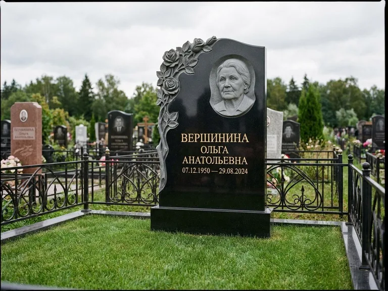 Памятник с барельефом — выполненная работа 39 в Красноярске