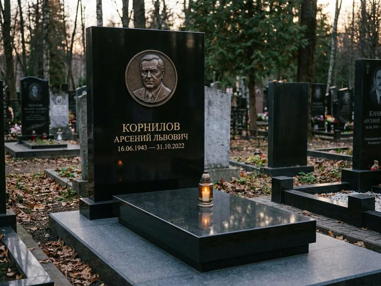 Памятник с барельефом — выполненная работа 46 в Красноярске