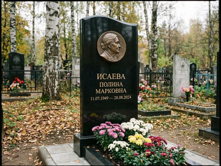 Памятник с барельефом — выполненная работа 8 в Красноярске
