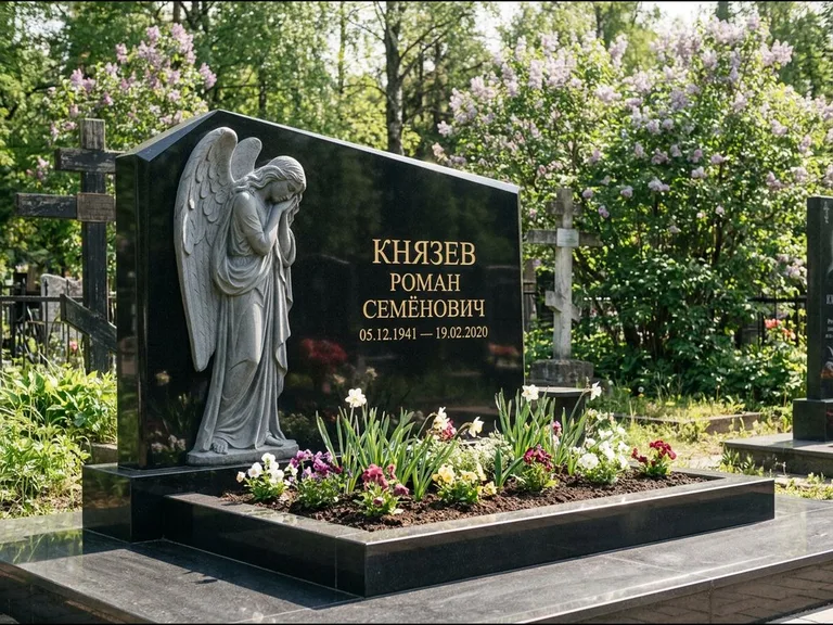 Памятник с барельефом — выполненная работа 9 в Красноярске