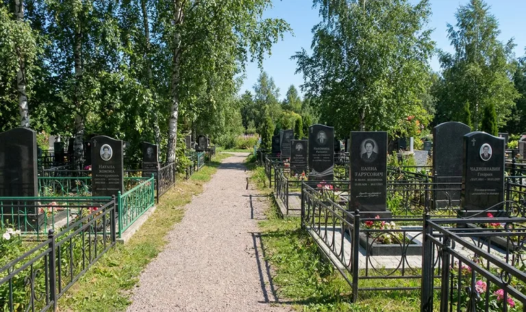 Новодевичье кладбище в Москве
