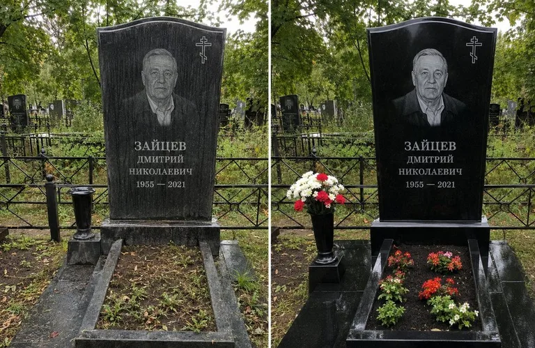 Уборка комплекса со скамьёй и плиткой до и после в Красноярске