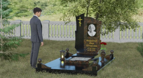 Памятник на могилу П026