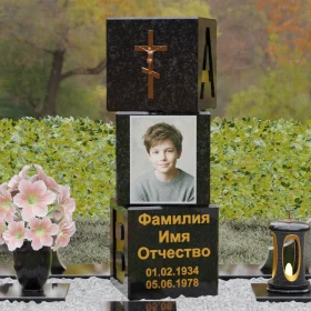 Православный вертикальный памятник П142 - П142