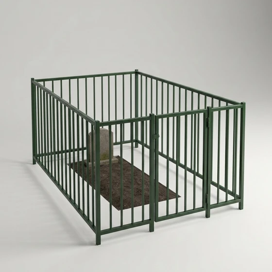 Оградка на могилу — ОГ002