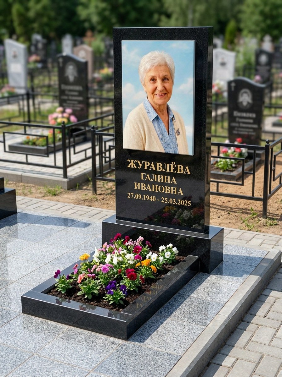 Портрет на памятнике в Красноярске — Портрет в полный рост — керамогранит 400×600 мм