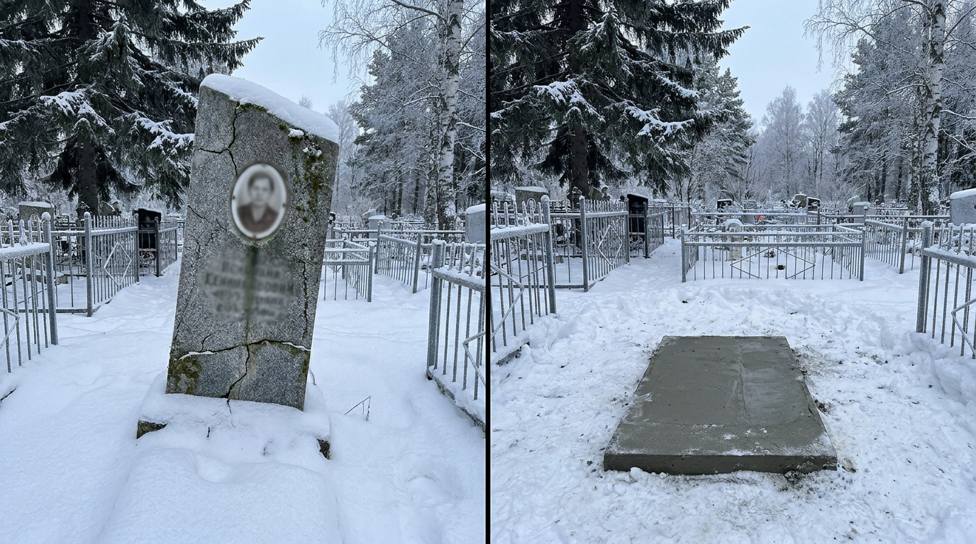 Демонтаж памятника в Красноярске — пример 1