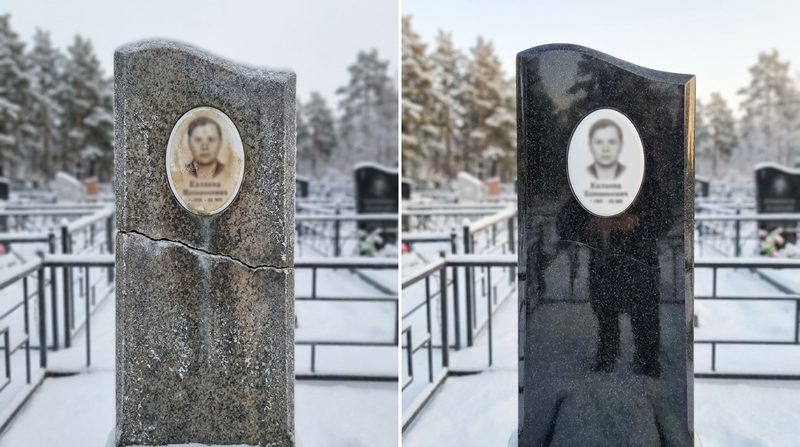 Реставрация памятника в Красноярске — пример 4